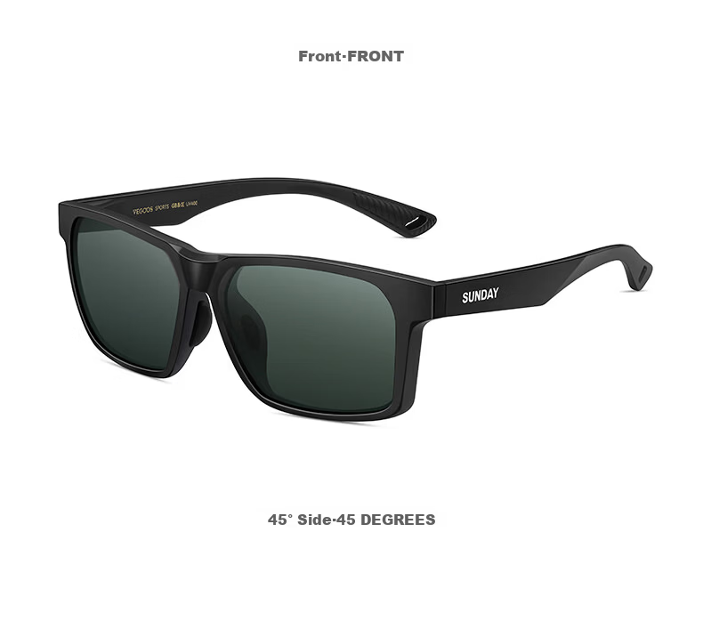 Vigus 26 New Ultra-Light Polarized Sunglasses for Women Hiking Fishing HD Colorful UV400 High-End Men's Gift 8
