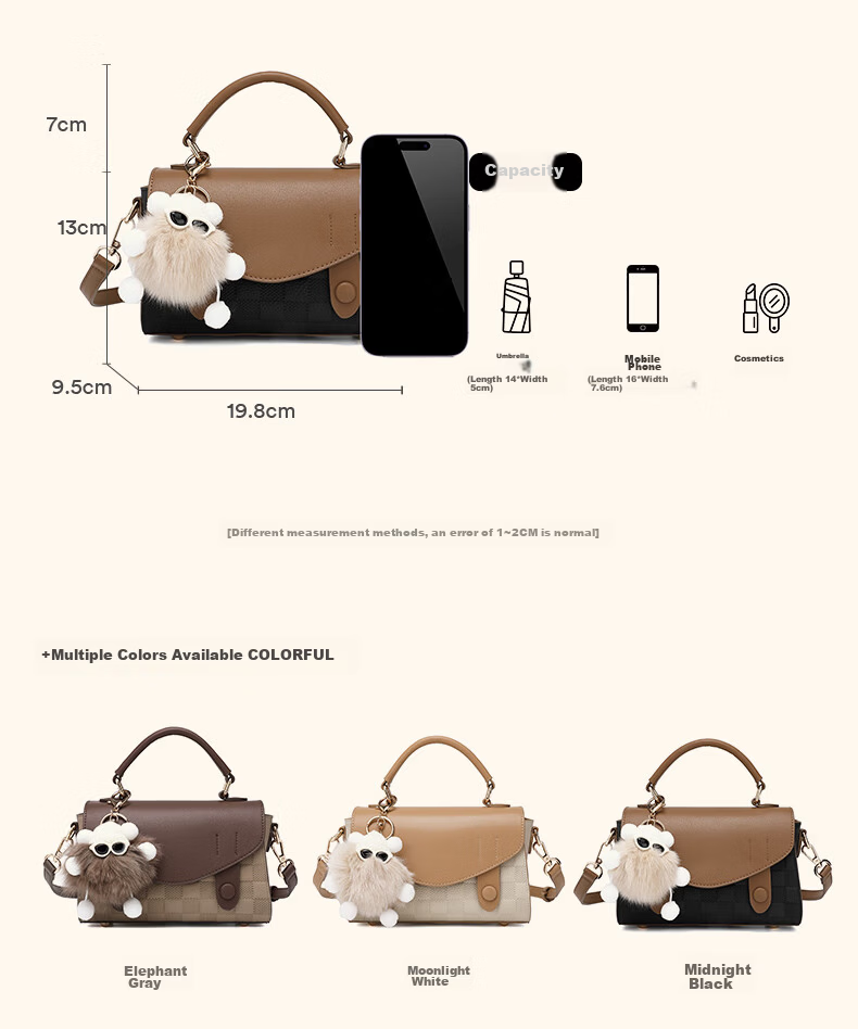 MEXICAN Leather Handbag for Women, 2026 Light Luxury Shoulder Crossbody Cambridge Bag, Valentine's Day Gift for Wife Or Girlfriend 33