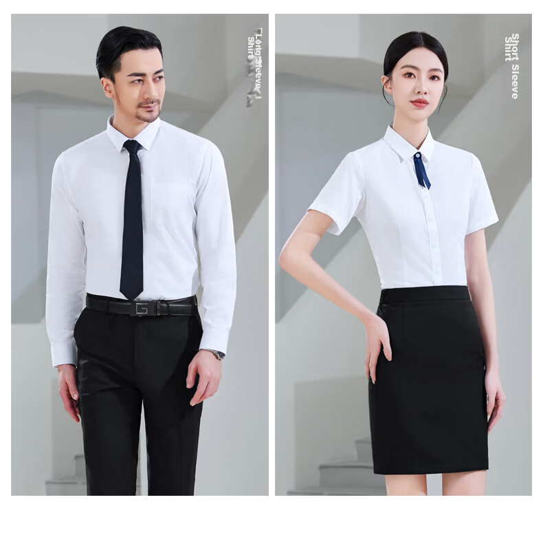 Chaoxu White Shirt Women 2026 New Anti-Exposure Long Sleeve Slim Fit Professional Formal Interview Commuting Casual Versatile Blouse 10