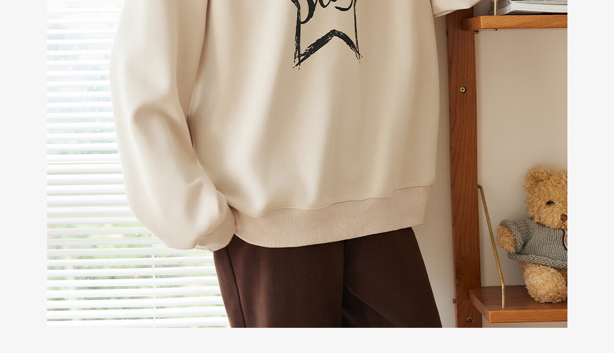 Halo Queen Women's Sweatshirt, Spring And Autumn Round Neck, Letter Print, Fashionable Versatile Comfortable Casual Pullover Top, New Product H143W1028 12