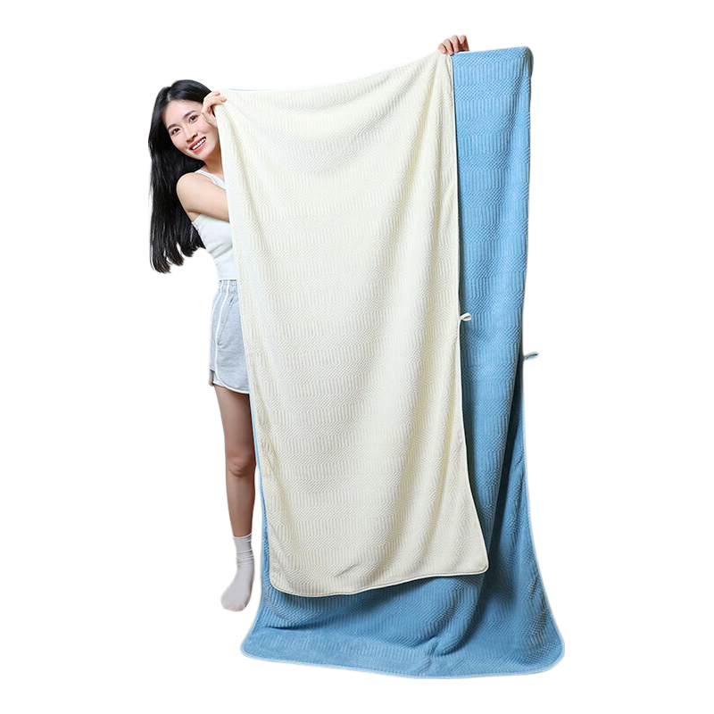 Grace Class A Bath Towel, Absorbent And Quick-Drying, Adult Large Bath Towel, Unisex, 90*170cm, Sapphire Blue