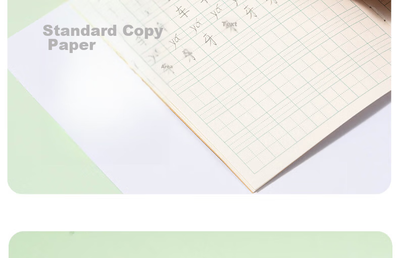 Deli 36K 14 Sheets 10 Lines Notebook English Exercise Book for Primary Students Kraft Paper 10-Pack D3616 10