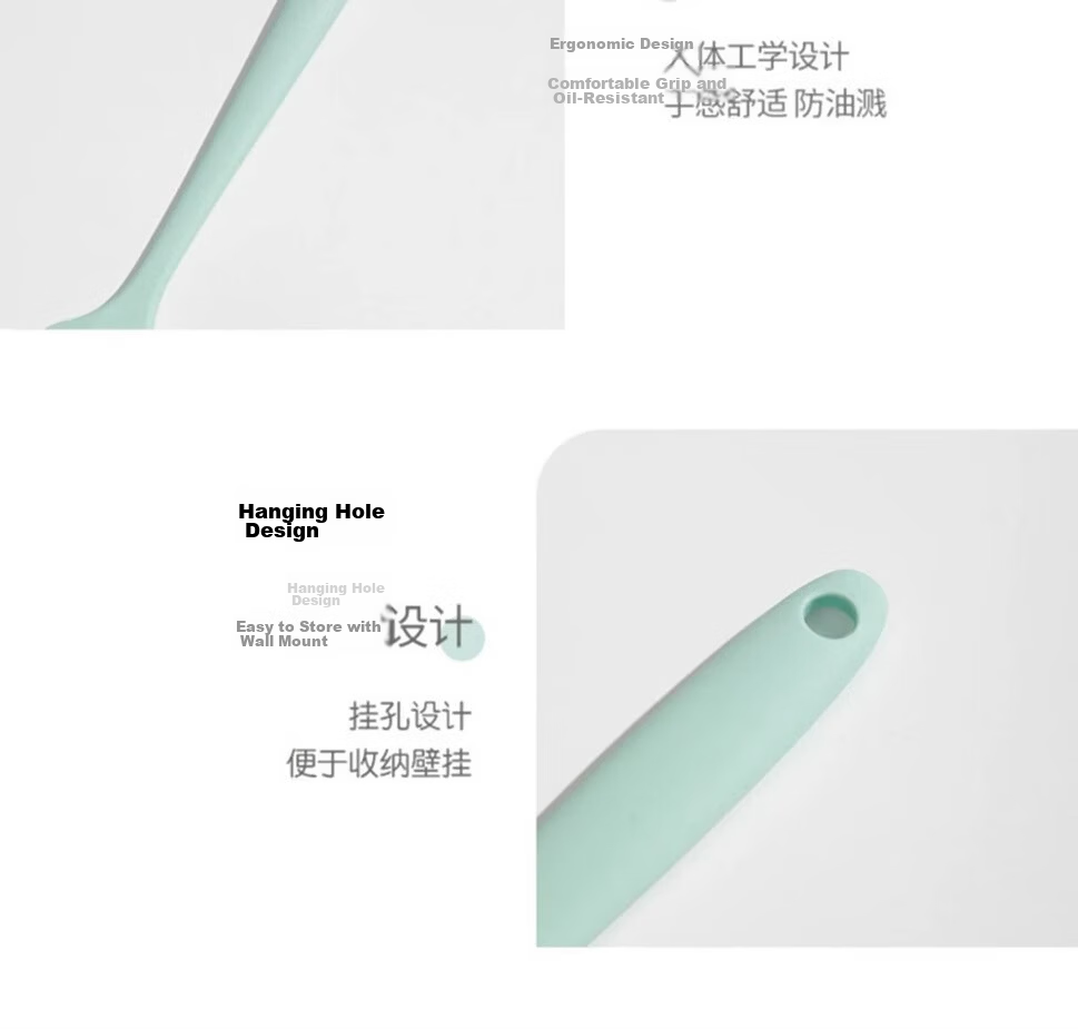Fangcaodi Silicone Oil Brush High-Temperature Resistant Non-Shedding Kitchen Pancake BBQ Baking Food Grade Small Brush 14