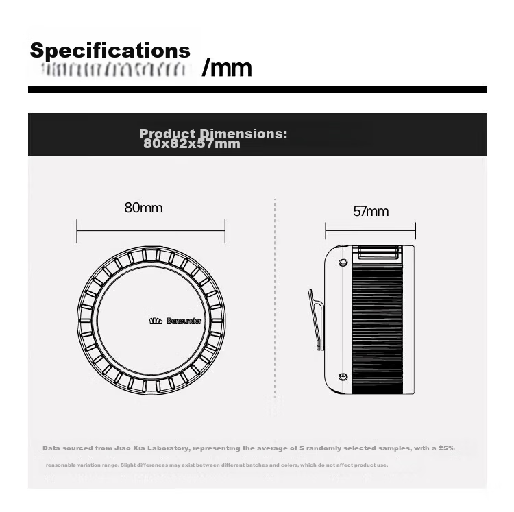 Beneunder Summer Portable Outdoor Neck Fan USB Mini Fan Ultra-Light Cooling Glacier White 27