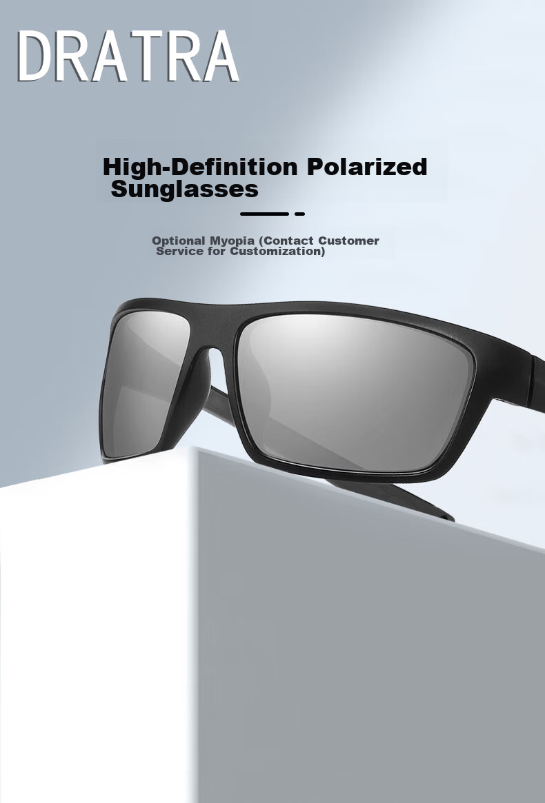 DRATRA Cycling Glasses Unisex Running Outdoor Sports Windproof Dustproof Road Mountain Bike Goggles Polarized Sunglasses 1