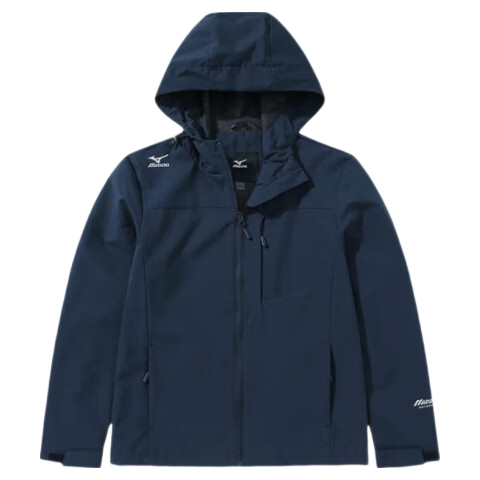 MIZUNO Outdoor Jacket Unisex Hiking Windproof Fleece Lined Coat