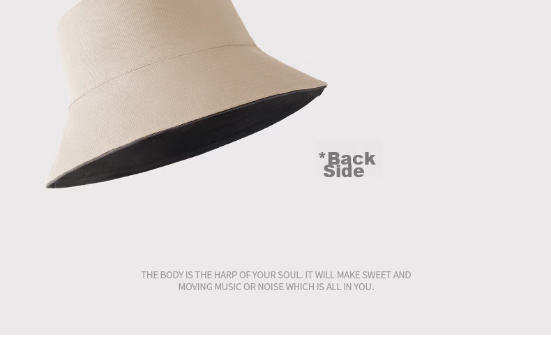 QUEEN.EASY Solid Color Reversible Fisherman Hat Women Summer Versatile Sunshade Sunscreen Bucket Hat Spring Autumn 2026 New Arrival 4
