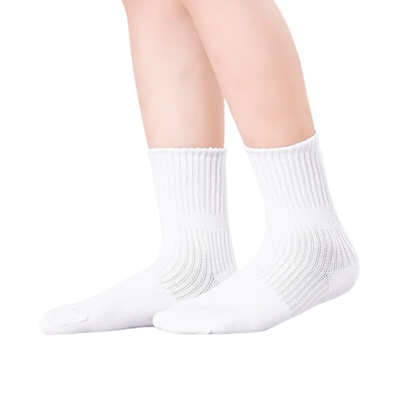 Barbie Children's Socks, Student White Socks, School Boys' Spring And Autumn Cotton Socks, Girls' White Summer Sports Socks, Short Socks