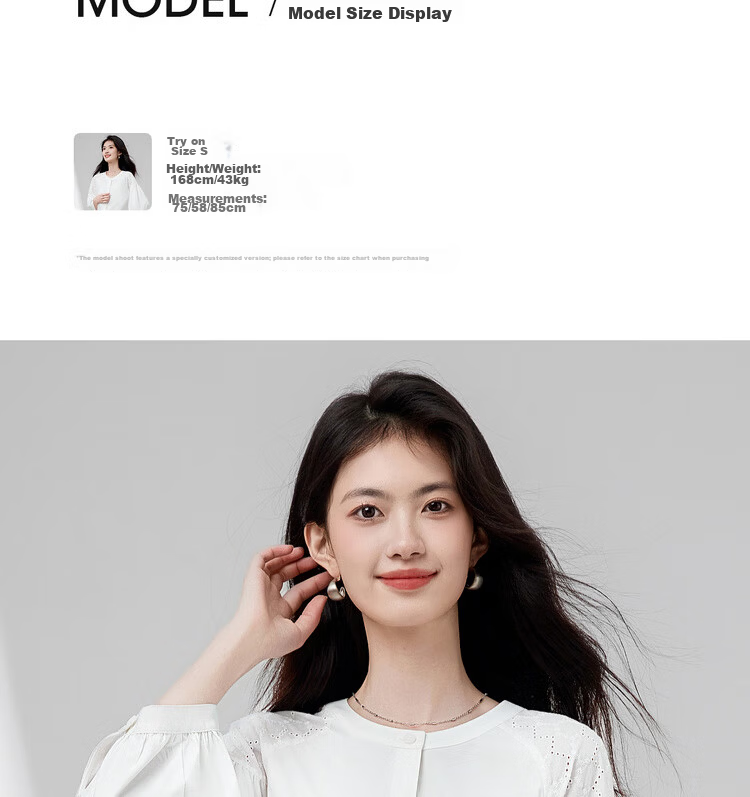 Shangdu Bira Lenzing Tencel Three-Quarter Sleeve Casual Shirt Women Autumn Lantern Sleeve Patchwork Hollow Embroidery Elegant Blouse 16