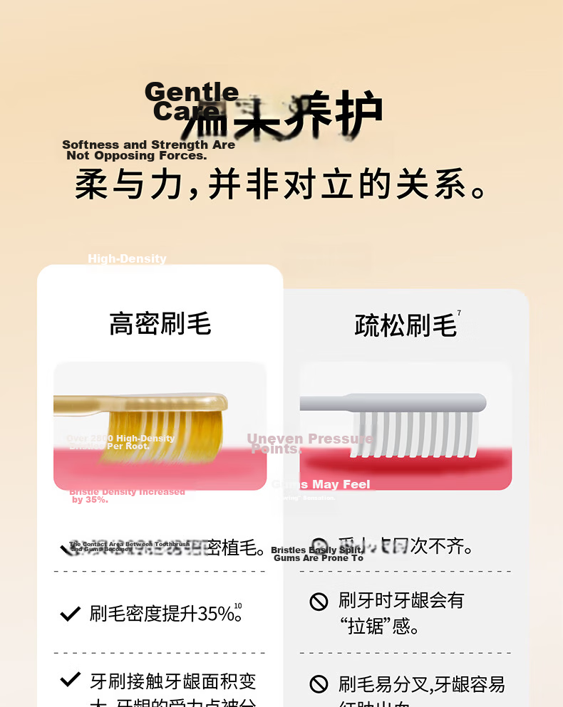 EBISU Four-Stage Bristle Interdental Adult Toothbrush, Cleans Between Teeth, Protects Gums, Freshens Breath, 2 Brushes with Random Colors 15