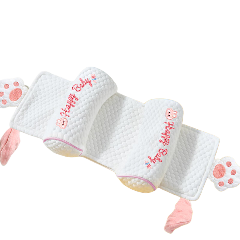 Aibao Baby Shaping Pillow Class A Millet Pillow Pull-out 0-1 Year Old Infant Head Support Side Sleeping Pillow Sweetheart Rabbit S842