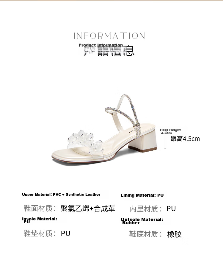 Zhuoshini 2026 Spring Summer New Soft Sole Fashion Casual Versatile Slip-On Sandals Height Increasing Simple Non-Slip Women's Sandals Off-White Size 34 2