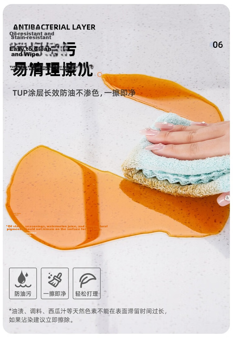 Washi Kitchen Countertop Protective Film Marble Quartz Countertop Protective Crystal Film 60cm x 10m 11