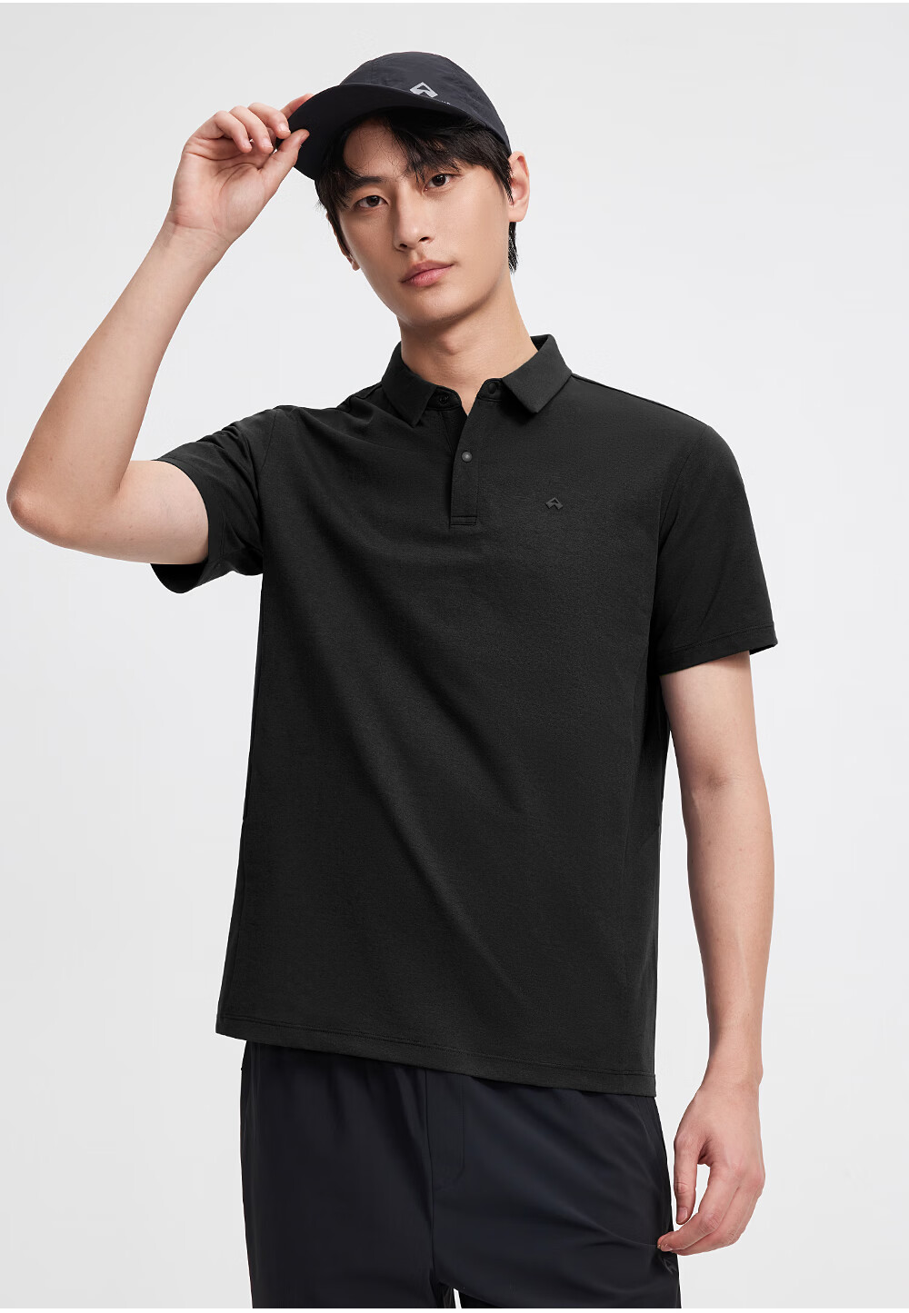 Toread Men's Quick-Dry Breathable Cotton-Feel Moisture-Wicking Polo Shirt Summer Business Commuting Casual Outdoor Sports Short Sleeve 19