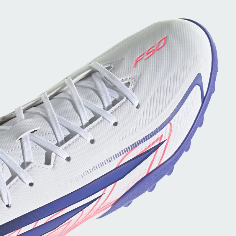 Adidas Unisex F50 HYPERFAST CLUB TF Soccer Shoes KJ3409 White Size 39 8
