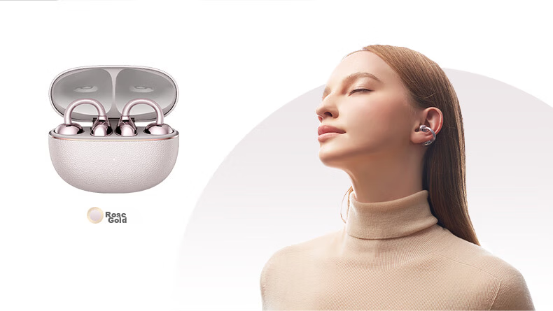 Honor Choice Clip-On Earphones 2 Pro [Goddess Festival Gift] Honor Bluetooth Earphones Zhang Yuxi Edition Comfortable Wear Noise-Cancelling Sky Blue Glaze 10