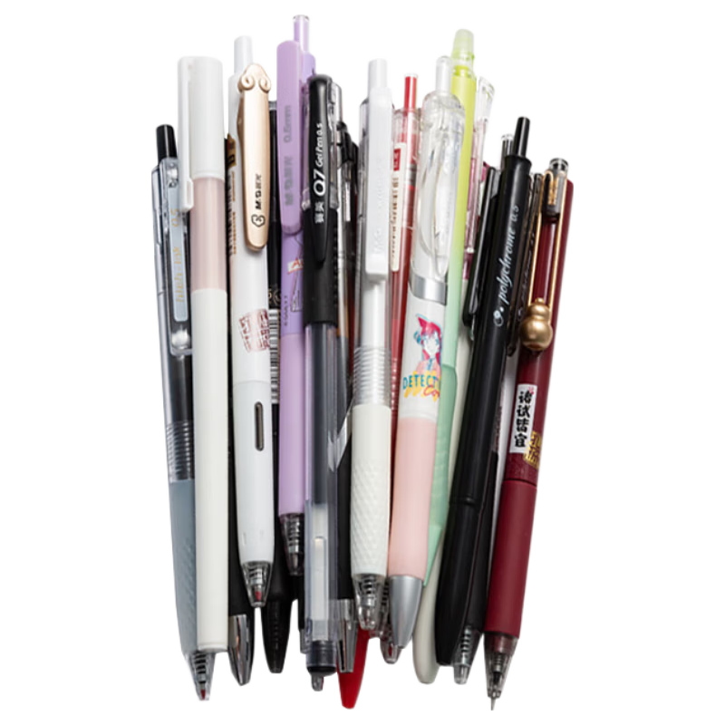 M&G Stationery Gift Set Surprise Random Blind Box Click Gel Pen Red Pen Student Exam Office Supplies 12 Pens Color Random CCPZZ069