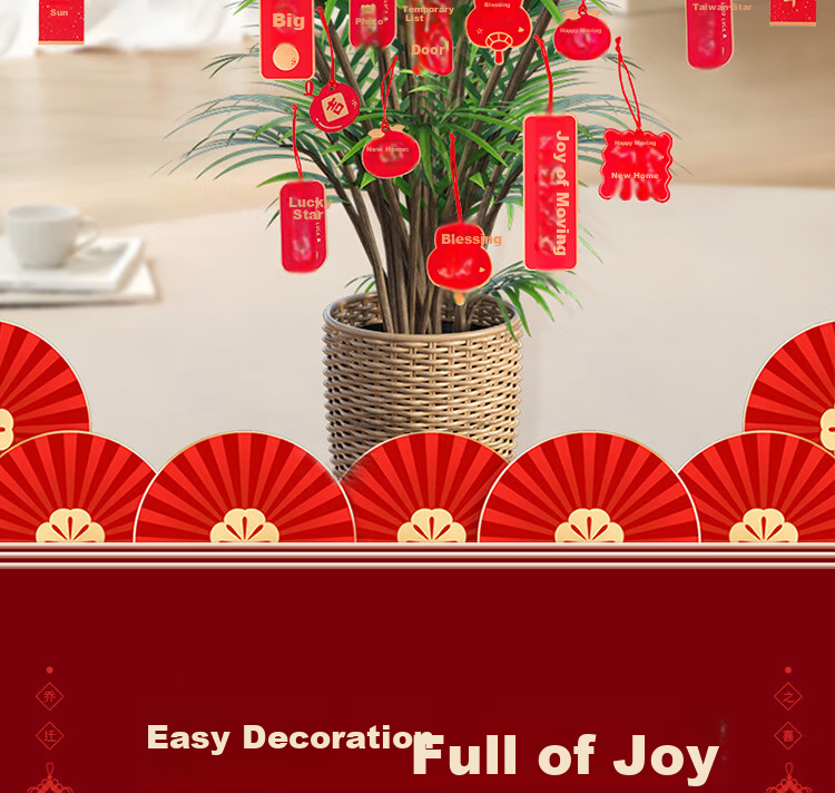 Jidukongjian Housewarming Decoration Set, Moving Gift, Small Ornaments, Housewarming Ceremony, 34-Piece Set for New Home And New Residence 2