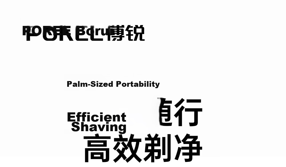 Feike Borui Rotary Shaver Dual Blade Portable Mini Electric Beard Trimmer Razor [JD Exclusive] Birthday Gift for Men Husband Father P26 1