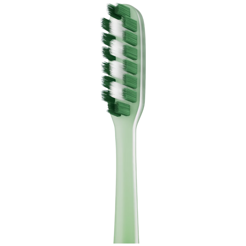 Baixi Long Head Toothbrush Dragon Well Green Extended Brush Head with Suction Cup Soft Bristles for Men and Women Household Cleaning Valentine's Day Gift