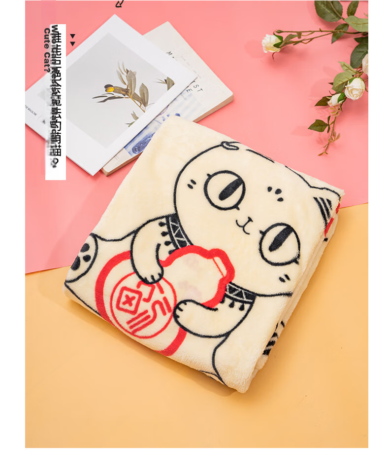 British Museum Buster Series Cute Cat Lucky Shawl Birthday Graduation Gift for Girls 6