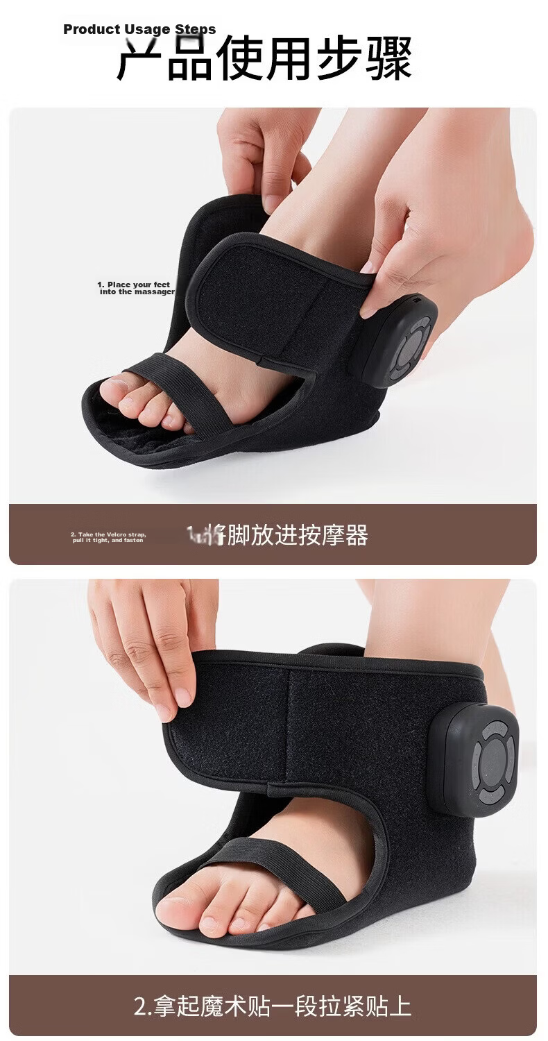 Shengkun Electric Heating Ankle Brace Ankle Massager Injury Recovery Joint Warmer Heat Therapy Device Father's Day Gift 9