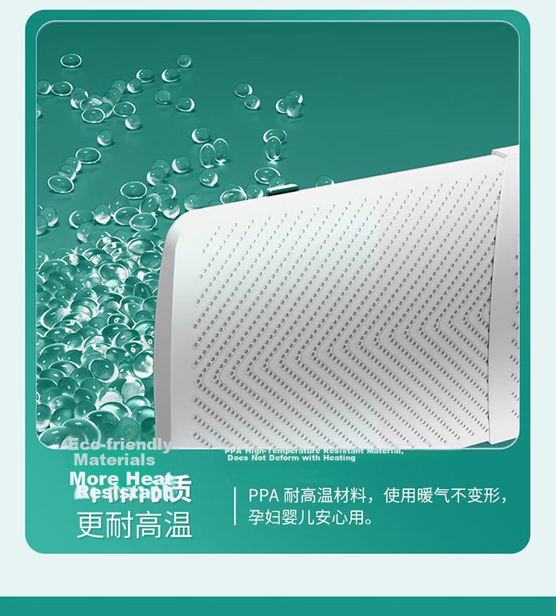 XIAO HUANG HOU Central Air Conditioner Wind Shield Adjustable 60-100CM Home Air Outlet Top Side Hanging with Light 16