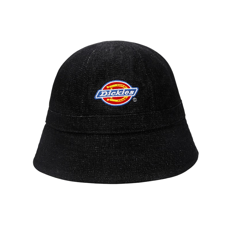 Dickies Women's New Sun Protection Fisherman Hat Large Head Circumference Slimming Face Sunshade Bucket Hat Black for Men and Couples Casual Cap