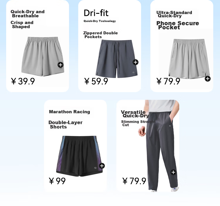 JD Jingzao Quick-Dry Stretch Men's Spring Running Pants Fitness Sports Straight-Leg Sweatpants Casual Pants Rhino Gray L 3