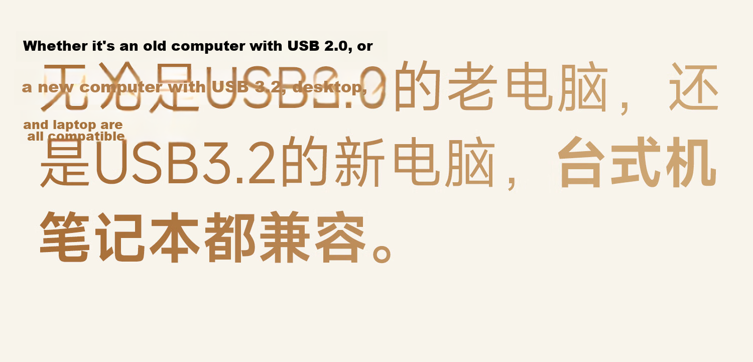 Aigo 64GB High Capacity 150MB/s USB 3.2 Type-C Dual Interface Mobile Phone USB Drive A23 Business Office Study Universal Flash Drive 15