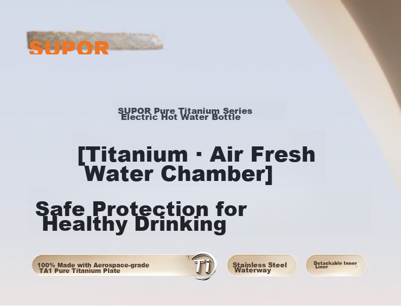 SUPOR MasterPro 5L Electric Hot Water Bottle Electric Kettle Health Pot 316L Tea Maker Water Tea Integrated Air-Cooled Water Dispenser SW-50T808-Y 6