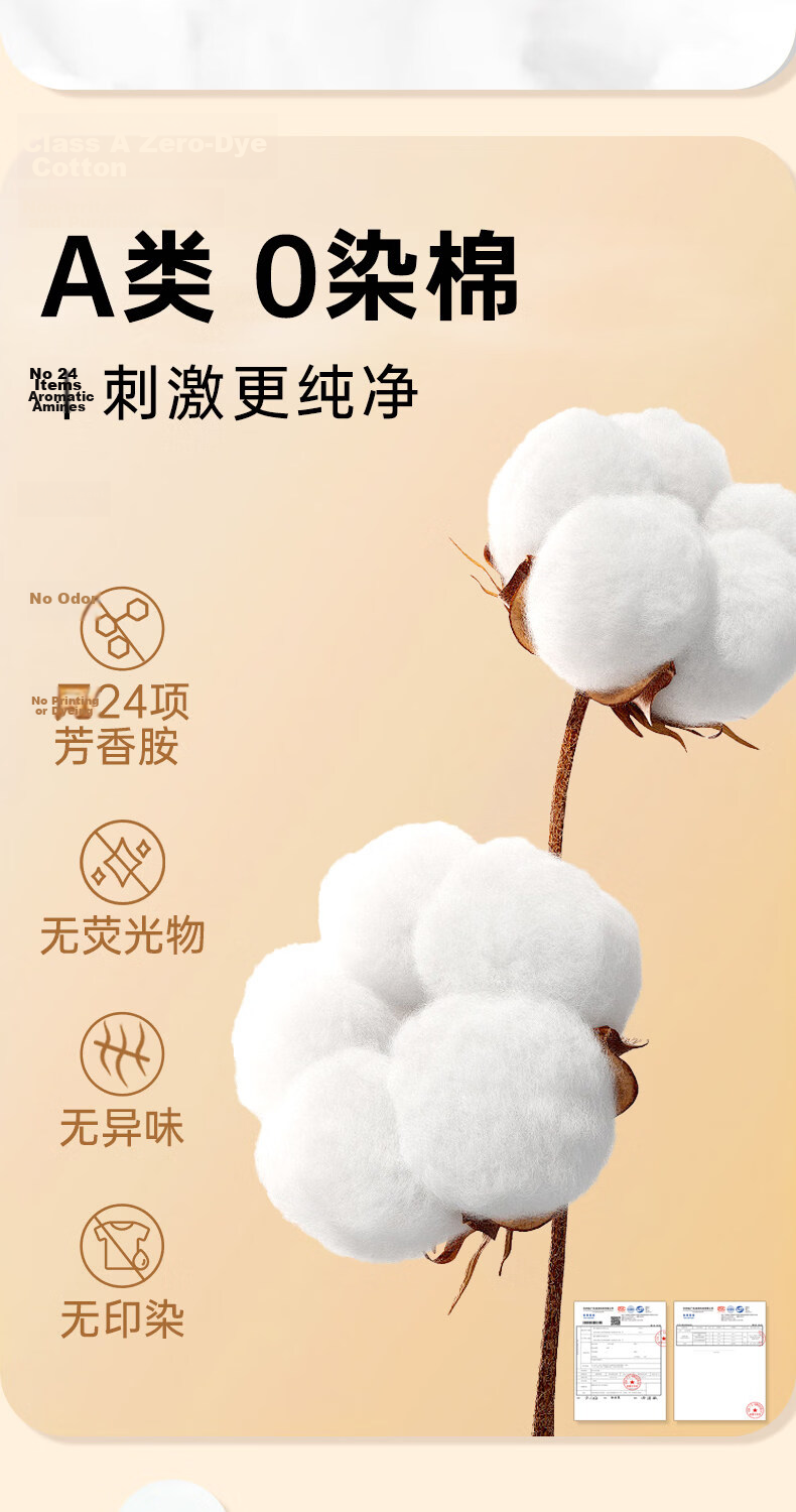Deanqi Disposable Women's Maternity High-Waist Pure Cotton Medical Sterile C-Section Underwear Independent Packaging Plus Size 4XL 5