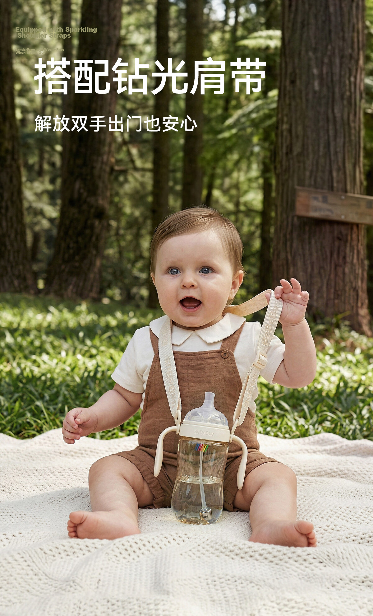 Bebebus Baby Training Cup for 7+ Months, Duckbill PPSU Anti-Choke Gravity Ball Straw Water Bottle, 300ml 19