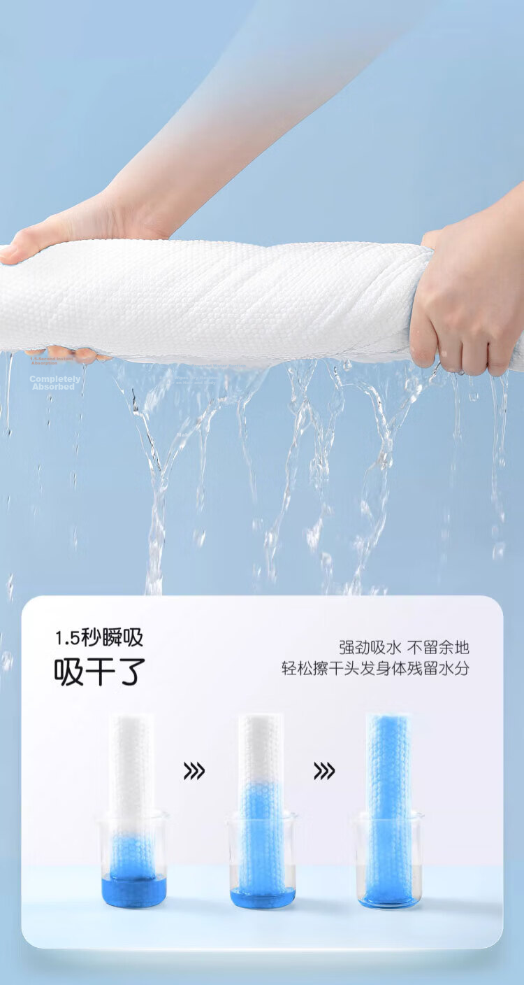 Buddy High Compression Disposable Thickened Facial Towel Bath Towel Large Face Towel Travel Supplies 20 Pieces 9