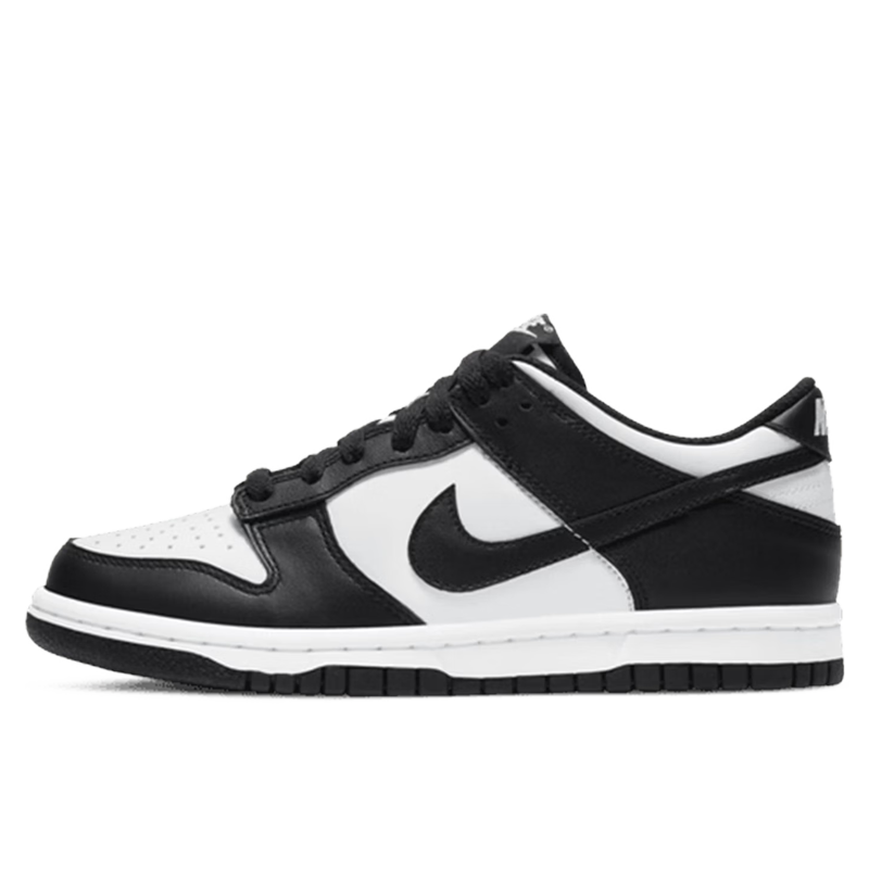 NIKE DUNK LOW(GS) Children's Sports Shoes, Women's Shoes, Spring And Summer, Black And White Panda, CW1590-100, Size 35.5