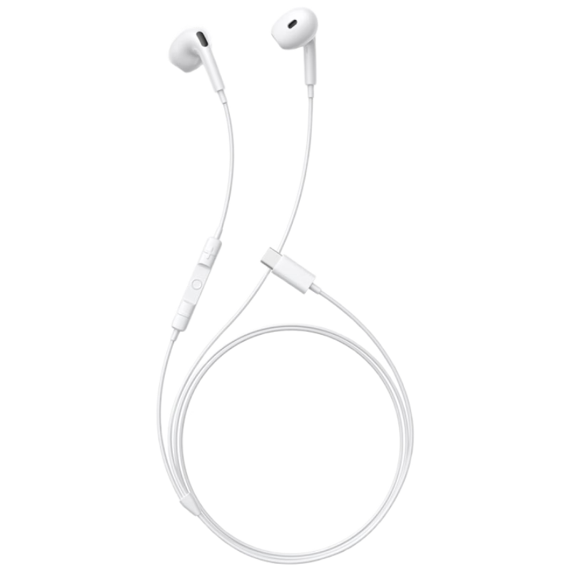 Baseus CZ19 Semi-In-Ear Wired Earphones for Apple iPhone 17 Huawei Android Type-C with Mic No Charging Trendy Design