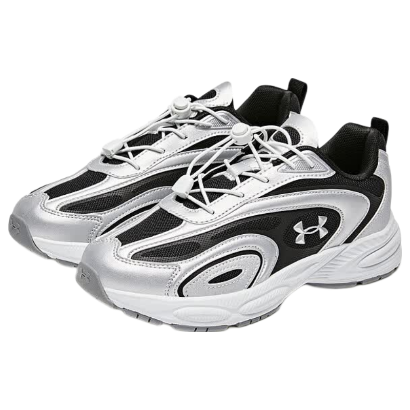 Under Armour Kids Casual Shoes Autumn New Breathable Strap Unisex Retro Sports Casual Shoes 2531677