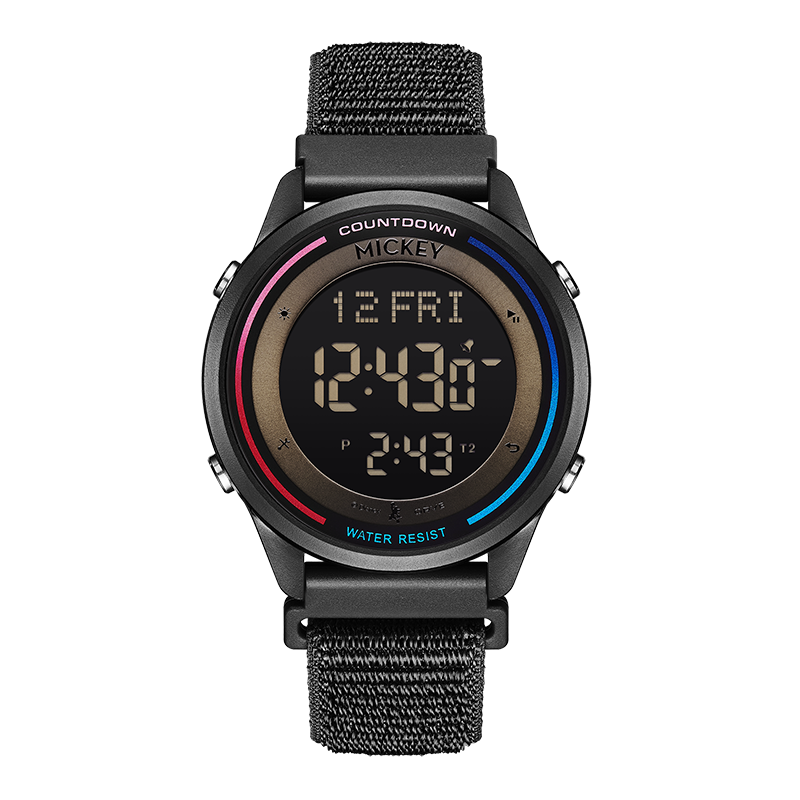 Disney 2026 New Sports Digital Watch, Waterproof Watch, Exam Watch for Middle And High School Students, Teenagers, Children's Watch, Time-Telling Watch