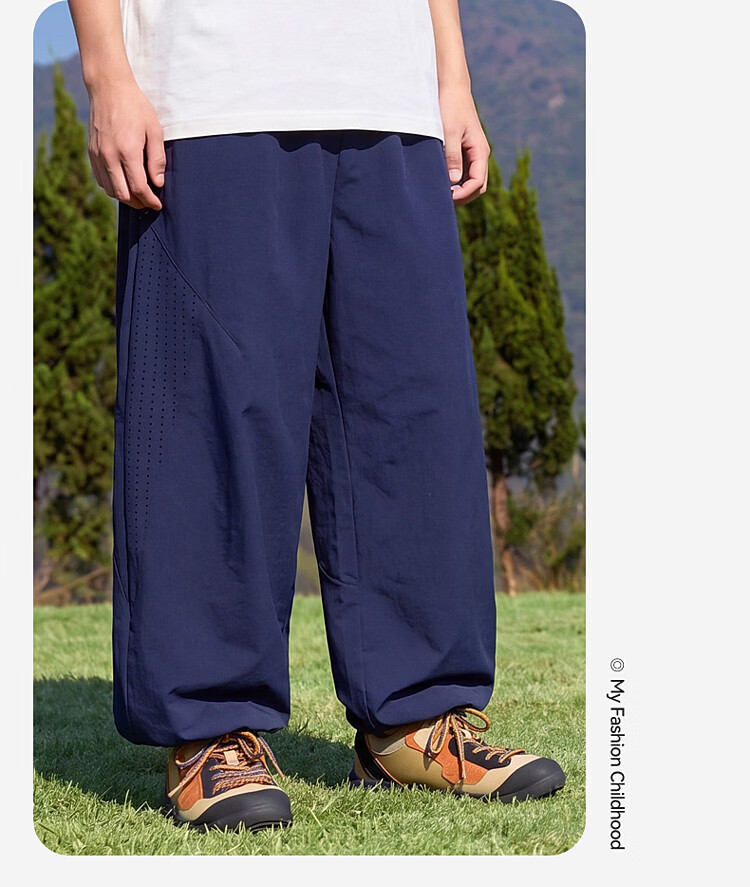 ASK JUNIOR Kids Mosquito-Repellent Pants Boys and Girls Summer Lightweight Quick-Dry Cooling Curved Blade Pants for Older Children 2026 New Model 22