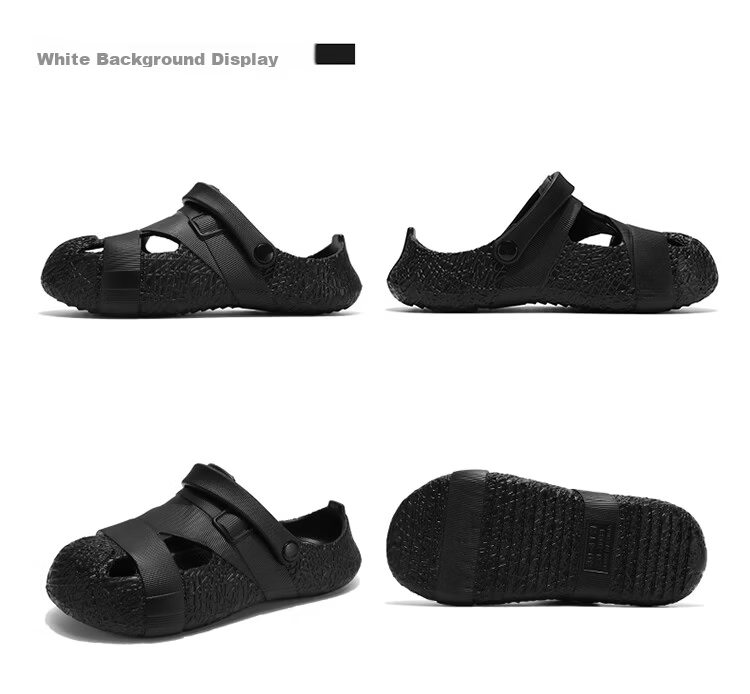 California Bulls Men's Premium Spring Summer Outdoor Hiking Breathable Toe-Covered Sandals Khaki Size 41 9