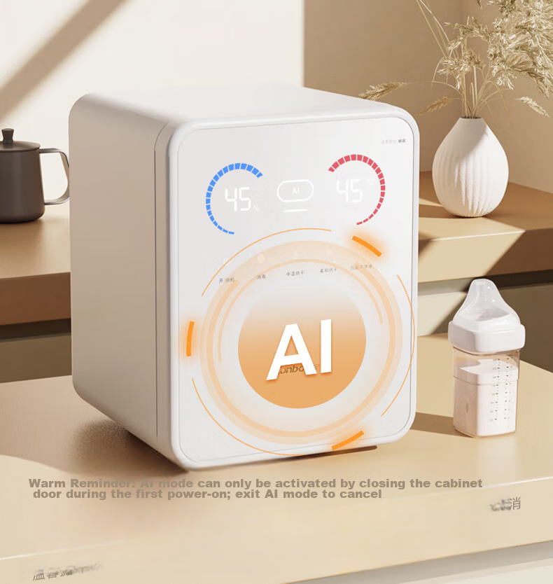 Canbo Yufeng Baby Bottle Sterilizer Cabinet Infant National Standard Two-Star AI Hot Air Bottle Sterilizer and Dryer All-in-One L9 24