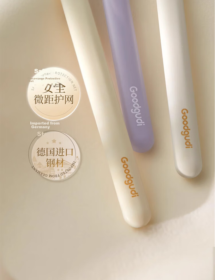 GOOOD 3-Pack Eyebrow Razor Safety Eyebrow Trimmer Tool Beginner Eyebrow Scissors Set 3
