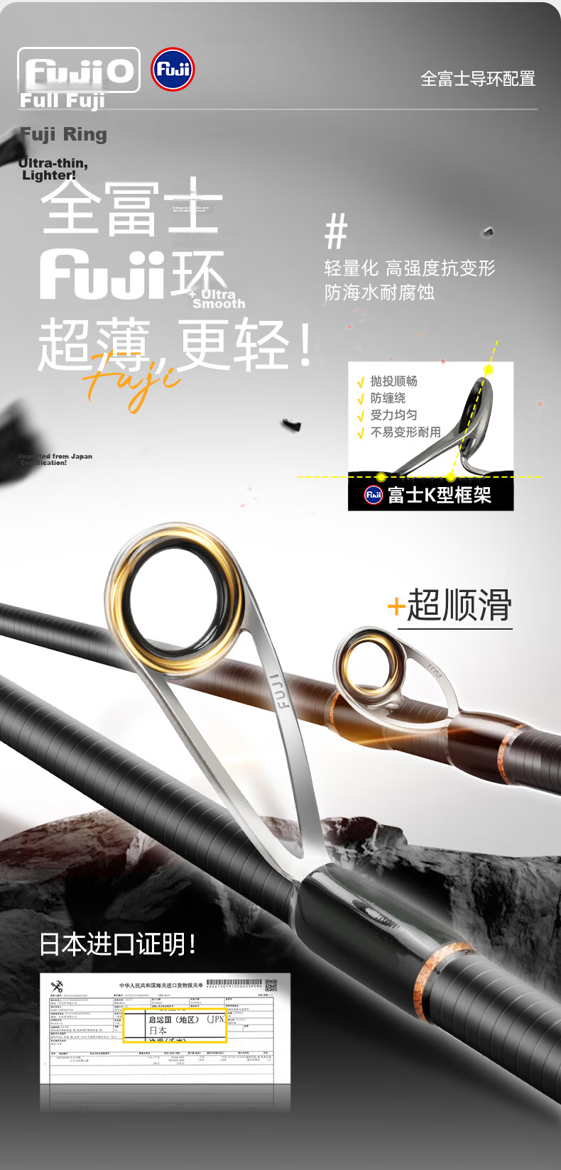 HISTAR Butterfly Telescopic Portable Lure Fishing Rod 1.85m UL Fuji Ring Spinning Reel Combo with Line and Bait 5