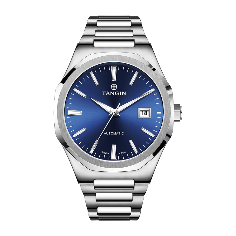 TANGIN Swiss Imported Men's Mechanical Watch Waterproof Luxury Men's Watch Birthday Gift for Men
