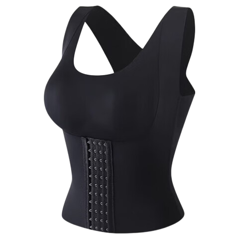 BOPRUIEY Shapewear Upper Body Seamless Abdomen Waist Cincher Chest Lift Anti-Sagging Strong Tummy Control Body Shaping Vest Corset