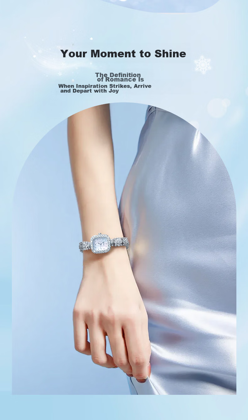 Disney Dreamy Snow Girls Quartz Watch Luxury Niche Gift for Girlfriend and Best Friend Birthday 10