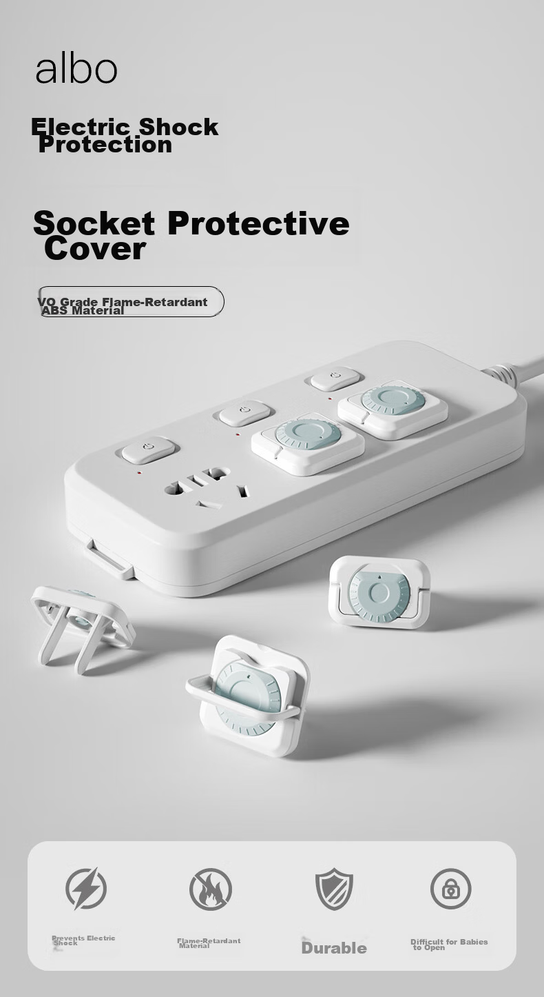 Albo Socket Protective Covers Child Electric Shock Prevention Socket Hole Plugs Baby Safety Protective Caps Plug Safety Caps 24 Pieces 1