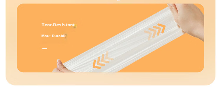 Maryya Food-Grade Freezer Storage Bags Medium Size 280pcs Disposable Tear-Free Refrigerator Kitchen Plastic Bags 5