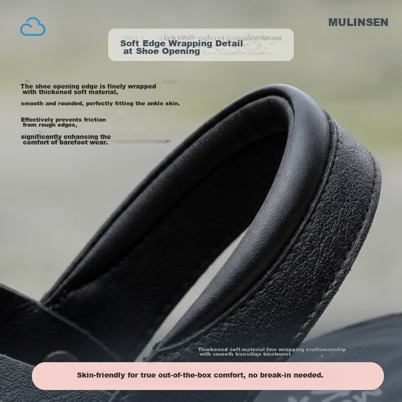 MULINSEN Men's Lightweight Breathable Casual Beach Sandals Soft Sole Outdoor Dual-Wear Slippers V7290258 6