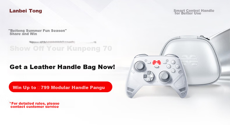 Betop Kunpeng 70 Elite Gaming Controller AI Smart Control Adaptive Dual Trigger Xbox PC Wireless Bluetooth NS Motion Steam TV Switch FIFA Pro Evolution Soccer 2